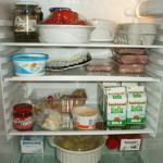 Bacteriën floreren in groentela koelkast